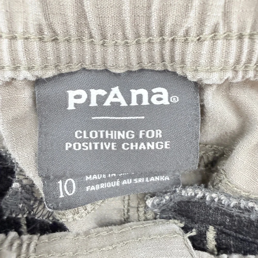 Prana Double Peak Cargo Pant Women 10 Utility Hiking‎ Gorpcore Minimalist